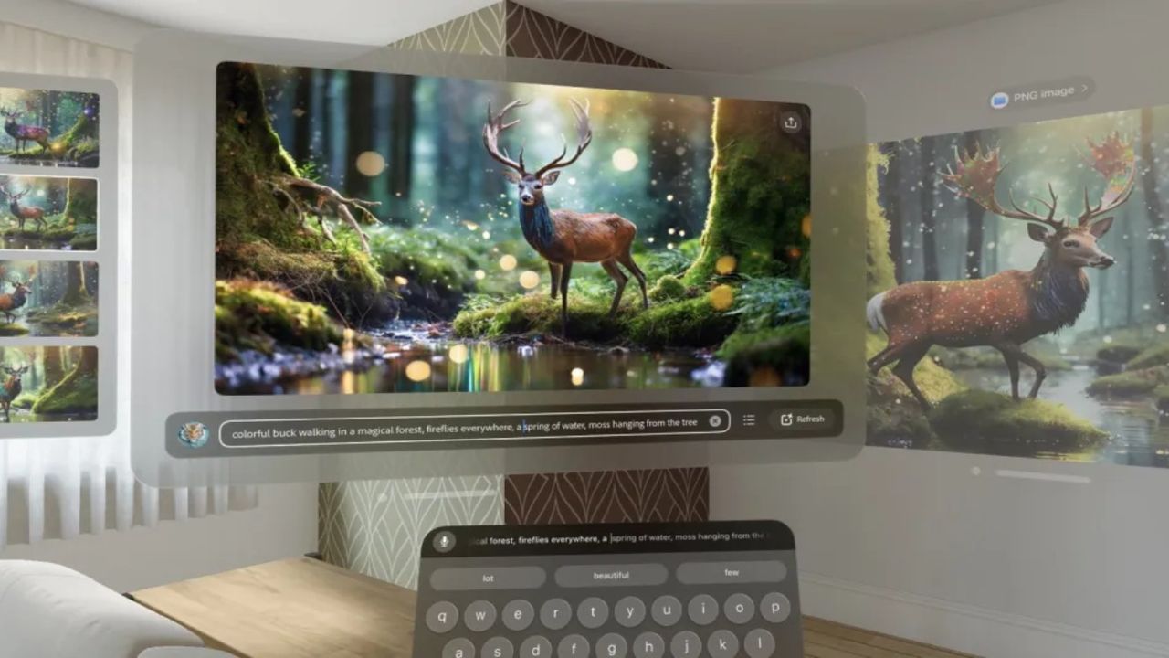 Adobe, Firefly yapay zekâ özelliklerini Apple Vision Pro'ya getiriyor!