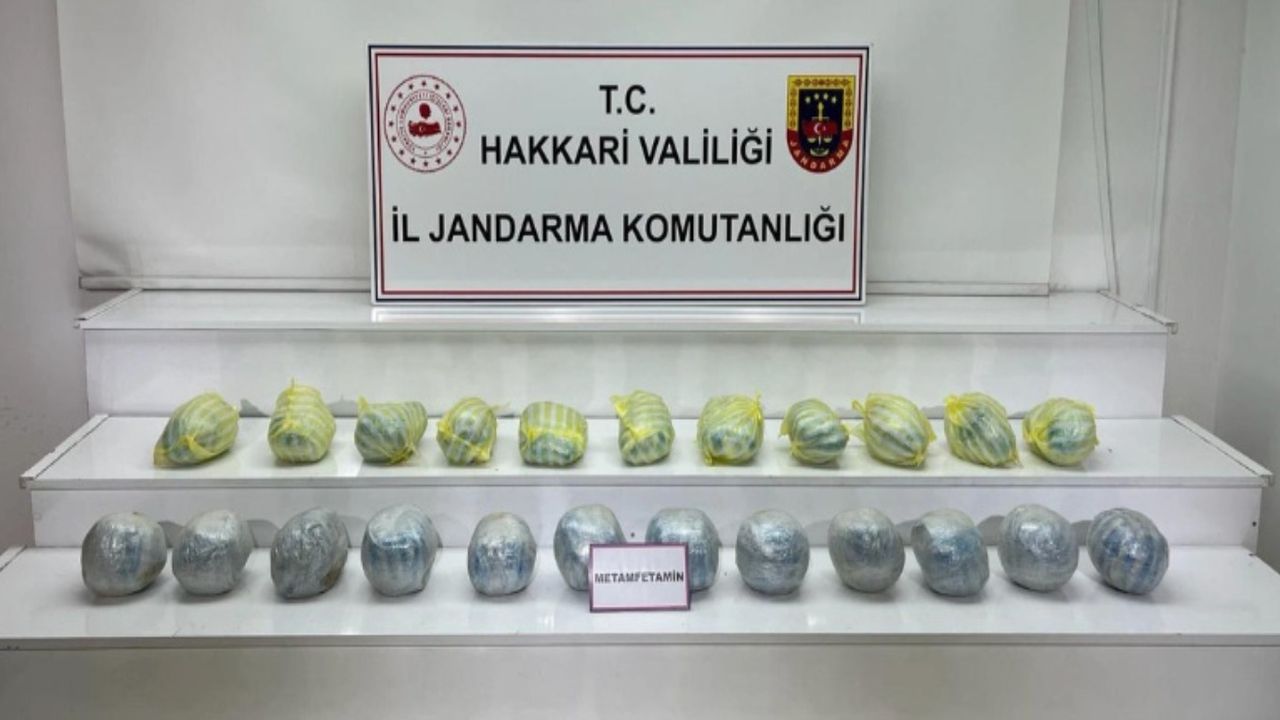 Hakkari kırsalında dev operasyon! Kilo kilo ele geçirildi
