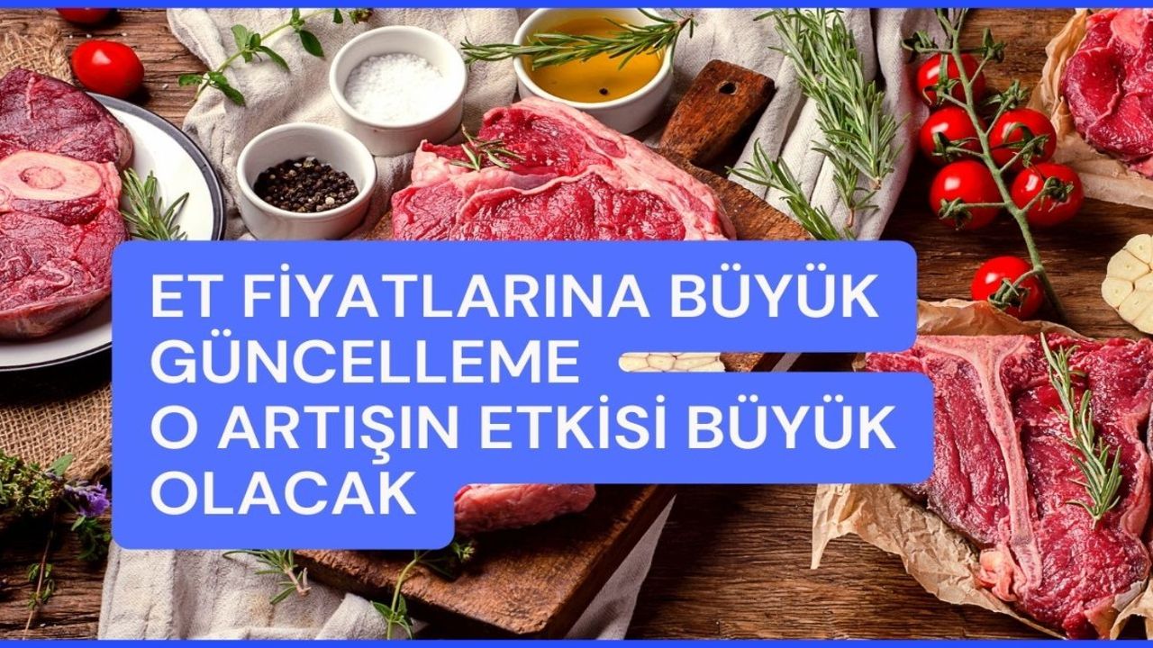 Kırmızı et yemek hayal oluyor! Cepleri alev alev yakacak o zam geliyor