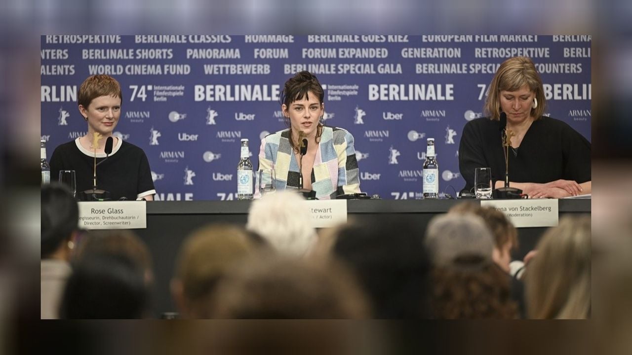 Kristen Stewart 74. Uluslararası Berlin Film Festivali'nde basın toplantısı düzenledi! 