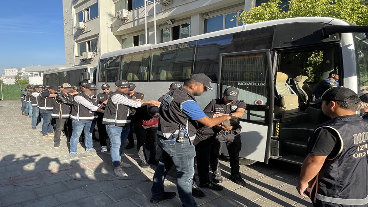 Suç şebekesi hakkında soruşturma başlatıldı! 15 kişi yakalandı
