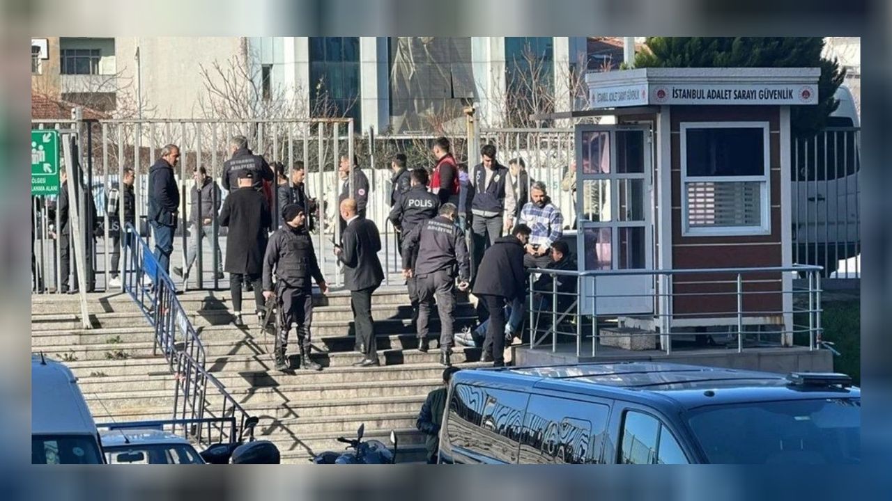 Tüm giriş-çıkışlar kapatıldı! Çağlayan Adliyesi'nde silahlı çatışma çıktı! 