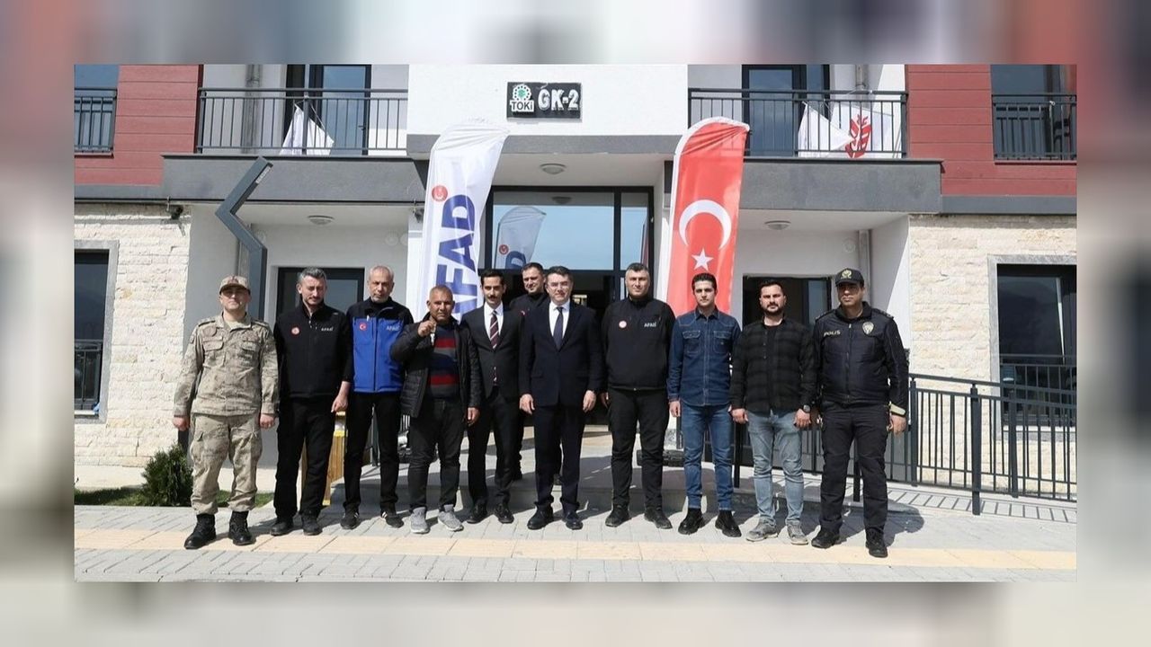 AFAD Başkanı Nurdağı ve Islahiye'yi ziyaret etti! 