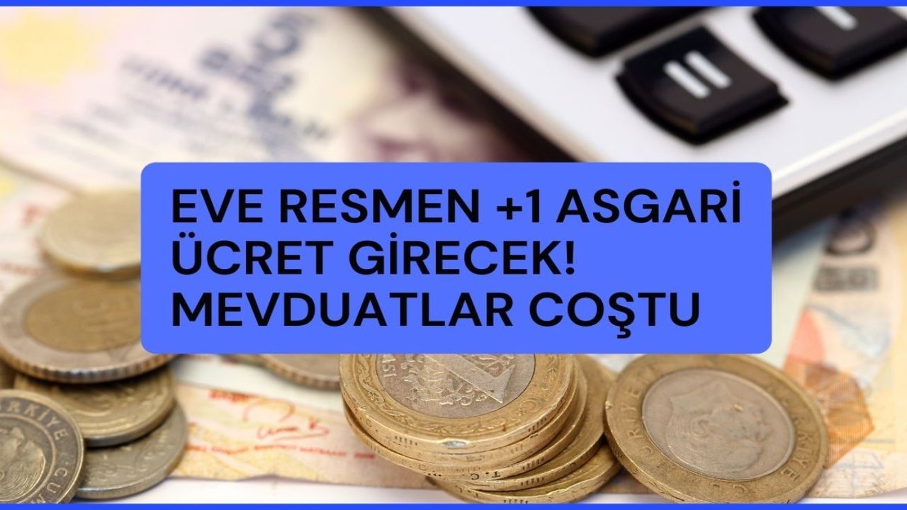 Bankalar 1 Mart'ta tek tek açıkladı! Eve resmen +1 asgari ücret girecek