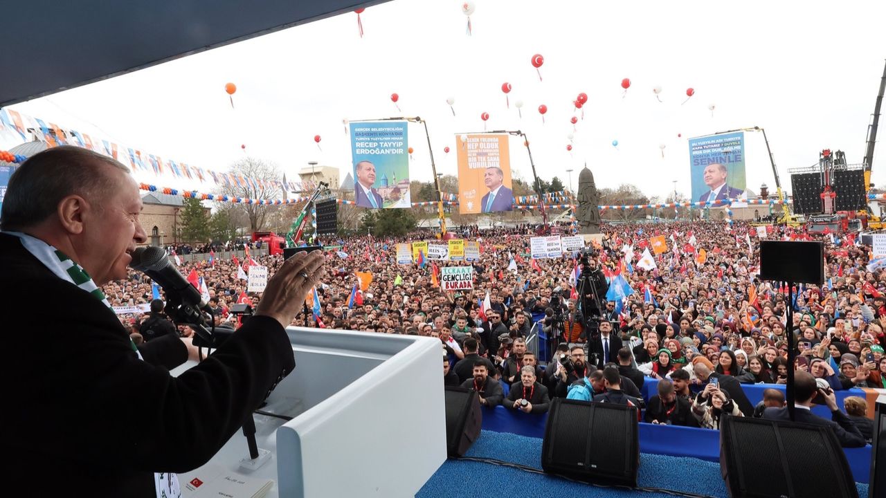 Cumhurbaşkanı Erdoğan'dan Aksaray mitinginde enflasyon vurgusu! 