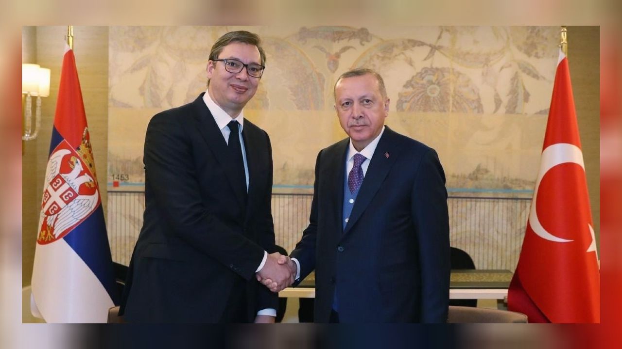 Cumhurbaşkanı Erdoğan Sırbistan Cumhurbaşkanı'nın doğum gününü kutladı! 