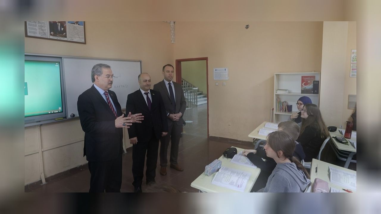 Edirne'de okullar zehirle mücadele dersleriyle başladı! 