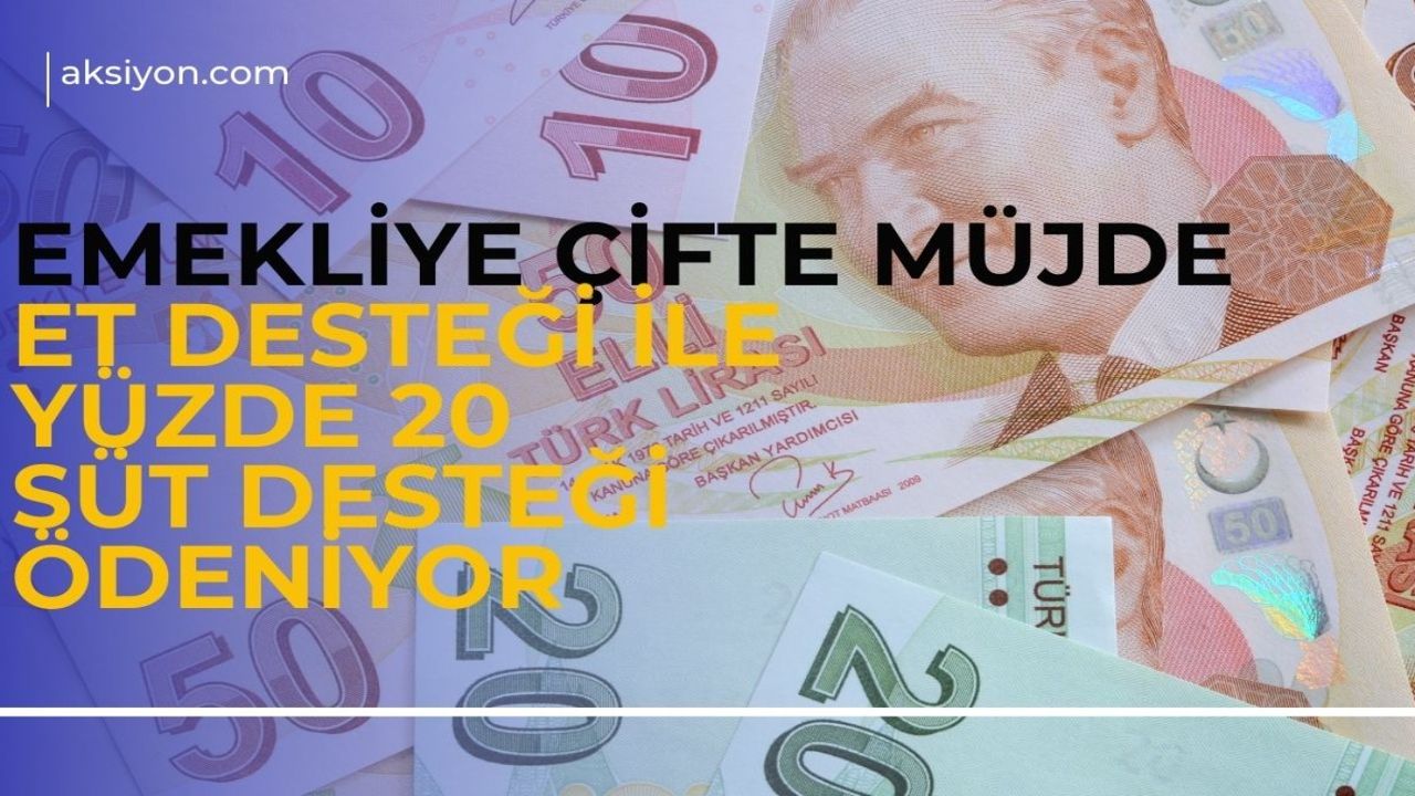 Emekliye çifte müjde! Bugün süt ürünlerine yüzde 20 indirimli tarife başlıyor: Hemen başvuran alıyor