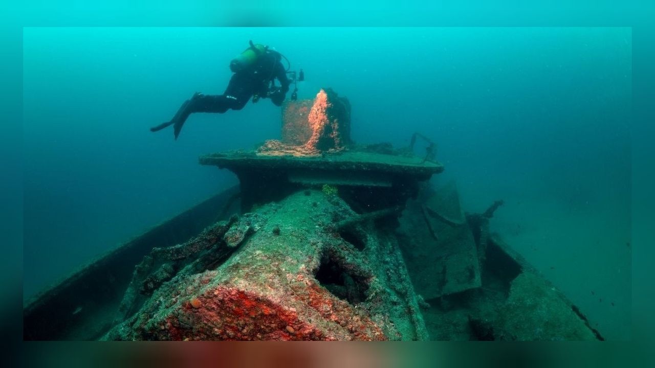 Gelibolu Tarihi Su Altı Parkı 18 Mart'ta dalışseverlerin gözdesi oldu! 