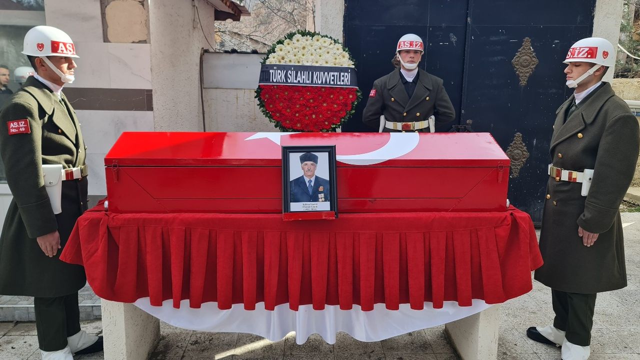 Hayatını kaybeden Kıbrıs Gazisi için Kavak köyünde tören düzenlendi