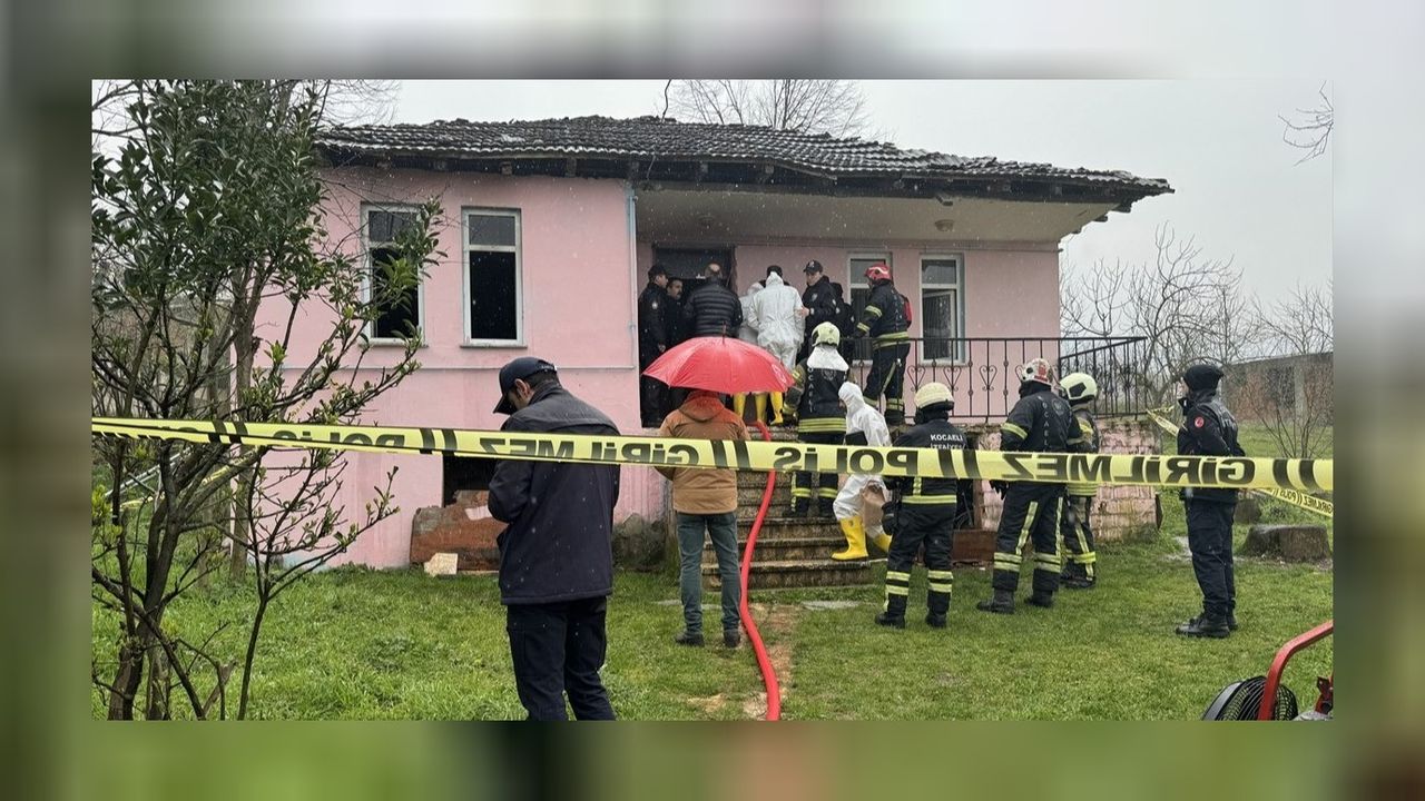 Kocaeli'de yalnız yaşayan yaşlı kadın yangın sonucu hayatını kaybetti! 