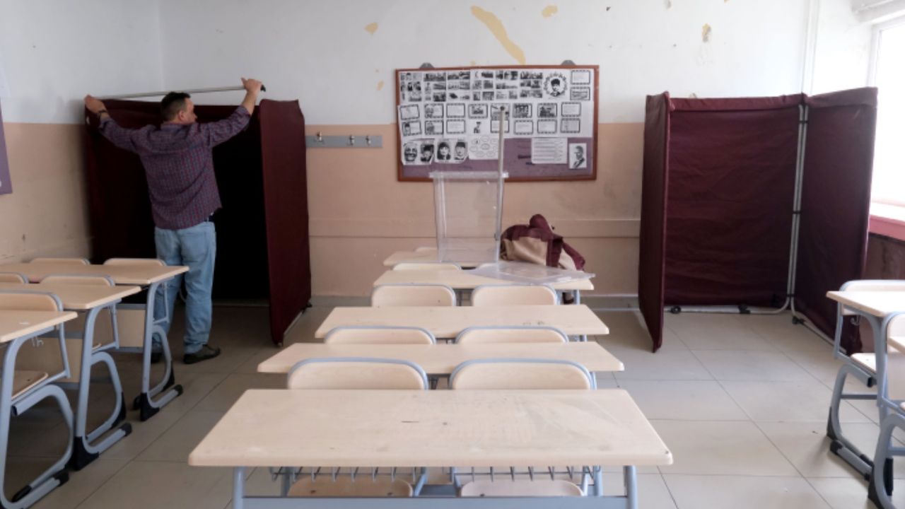 Trakya'daki okullar yarınki yerel seçimlere hazır! 