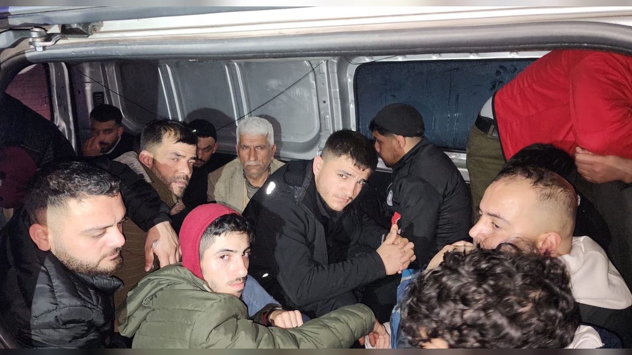 21 düzensiz göçmen Tekirdağ'da yakalandı! 