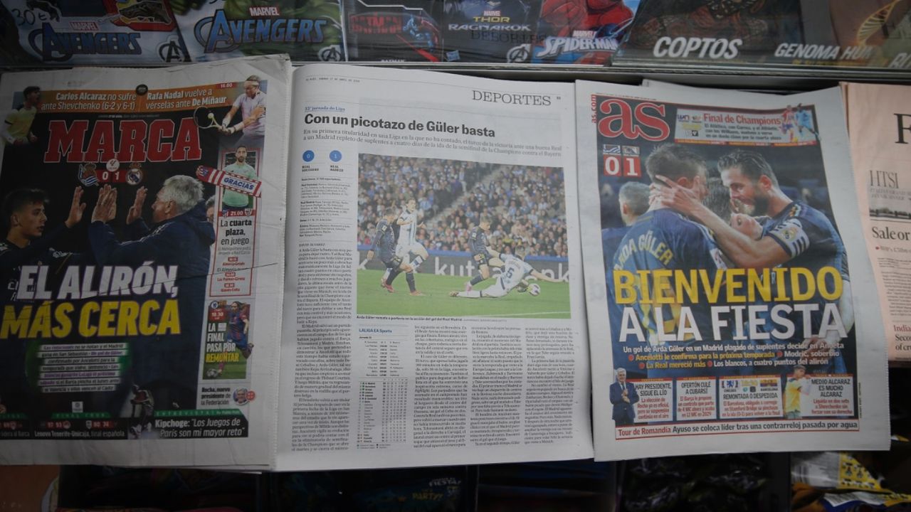 Arda Güler İspanyol basınında manşetlere taşındı! 