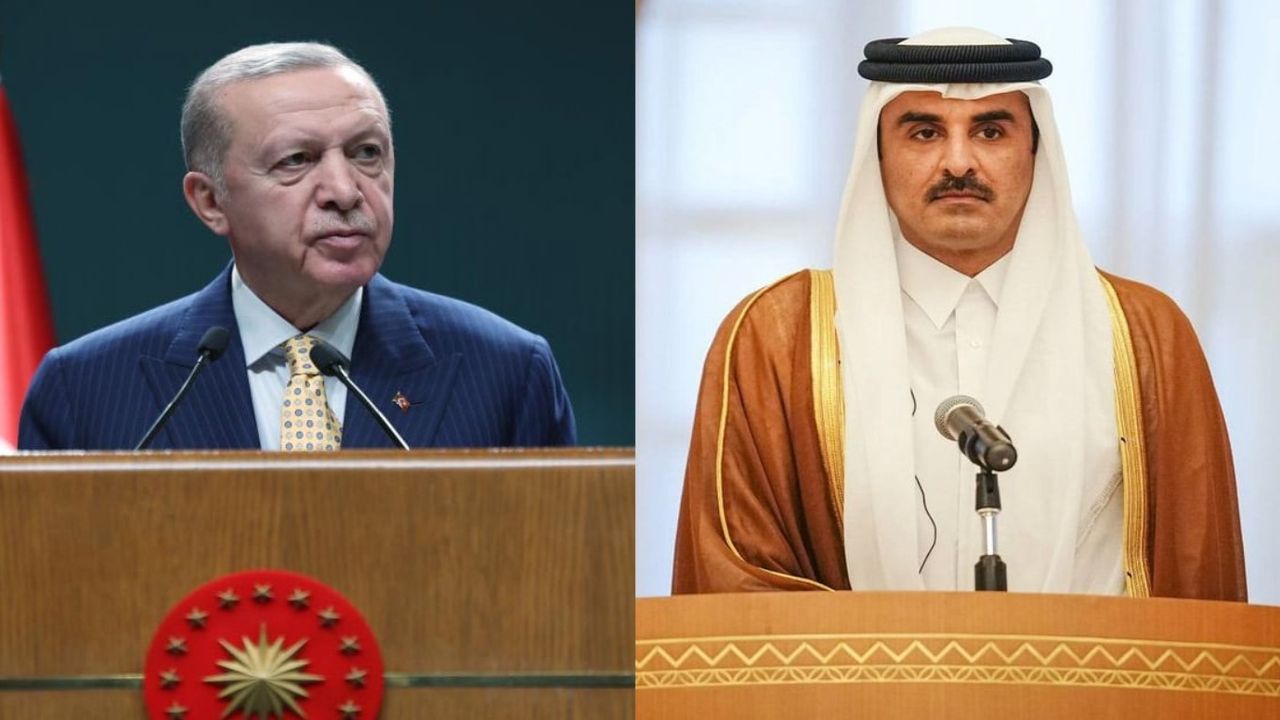 Erdoğan ve Katar Emiri Gazze saldırılarını ele aldı: İslam dünyasından birlik için çağrı