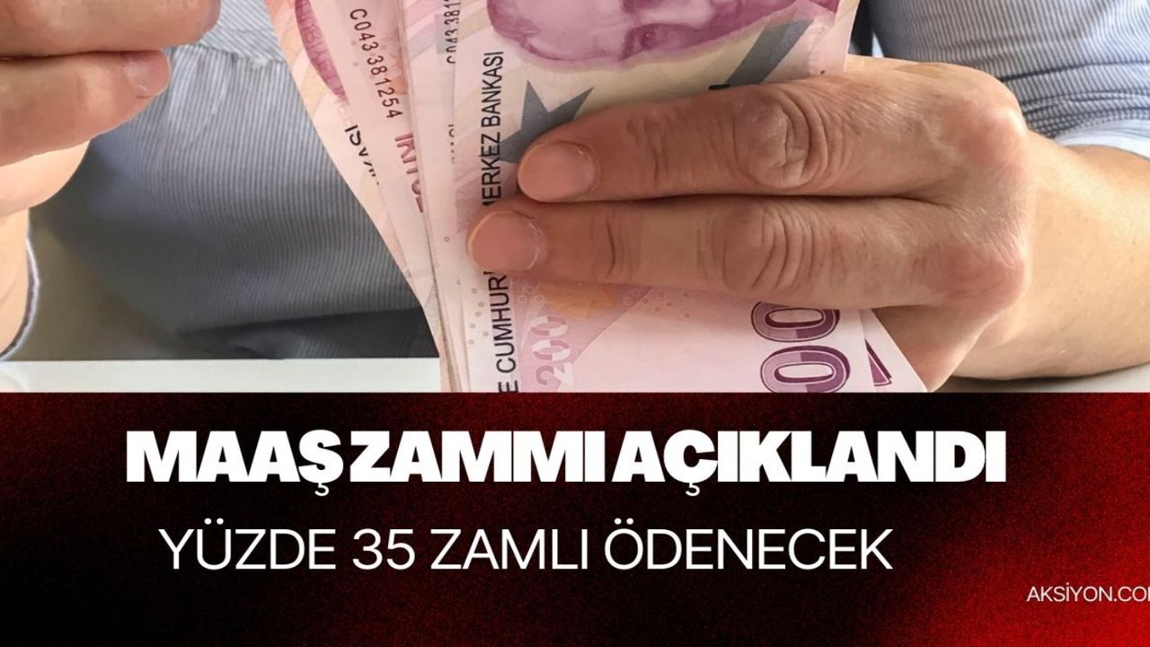 Çalışanların yüzünü güldürecek zam! 1 aya kalmadan maaşlar yüzde 35 artacak