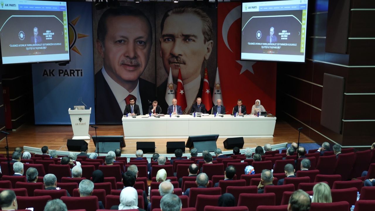 Cumhurbaşkanı Erdoğan başkanlığında toplanan MKYK toplantısında 2 sunum yapılacak! 