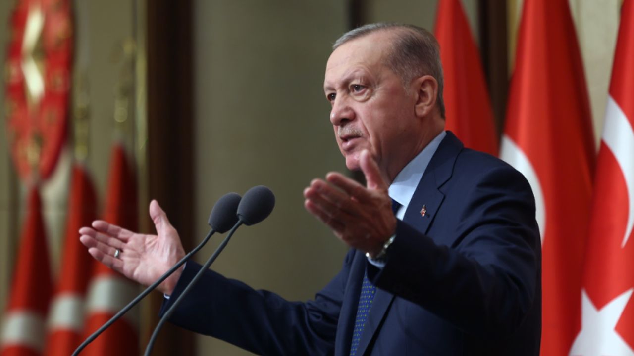 Cumhurbaşkanı Erdoğan'dan Beştepe'de antisemitizm konuşması 