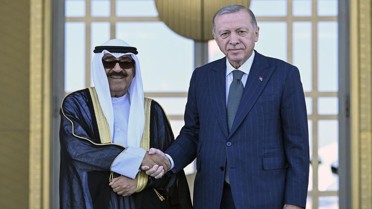 Cumhurbaşkanı Erdoğan, Kuveyt Emiri ile görüşmesinde İsrail zulmüne karşı tutumu vurguladı