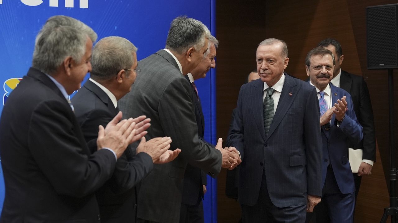 Cumhurbaşkanı Erdoğan TOBB Genel Kurulu'ndaki konuşmasını tamamladı! 