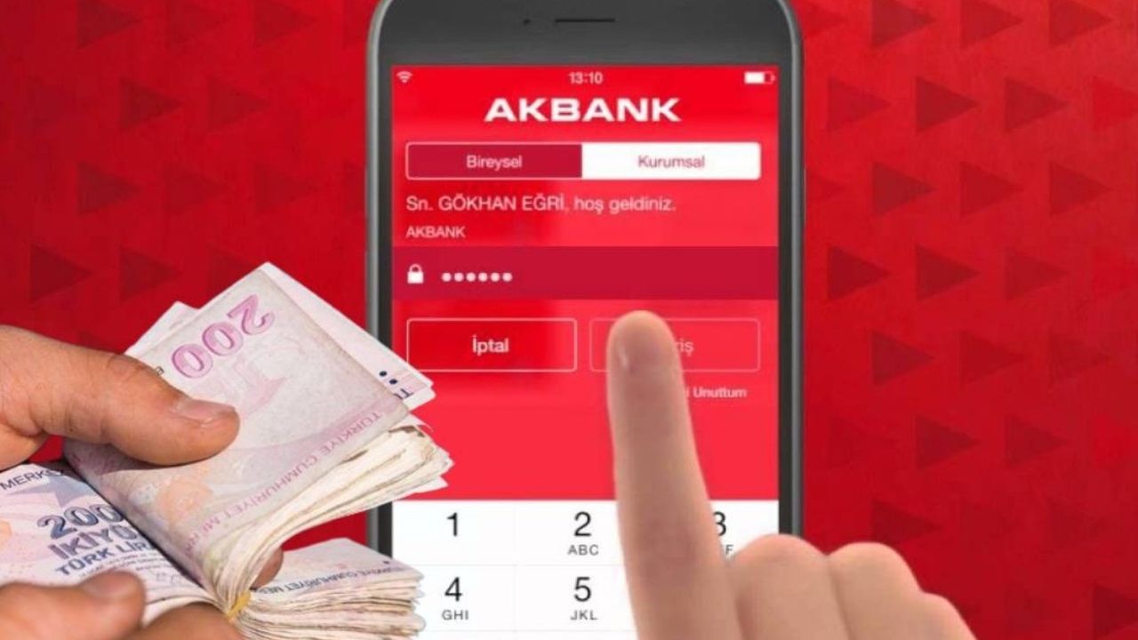 Genç, yaşlı fark etmiyor! Akbank'tan anında onaylı 200.000 TL ihtiyaç kredisi müjdesi!
