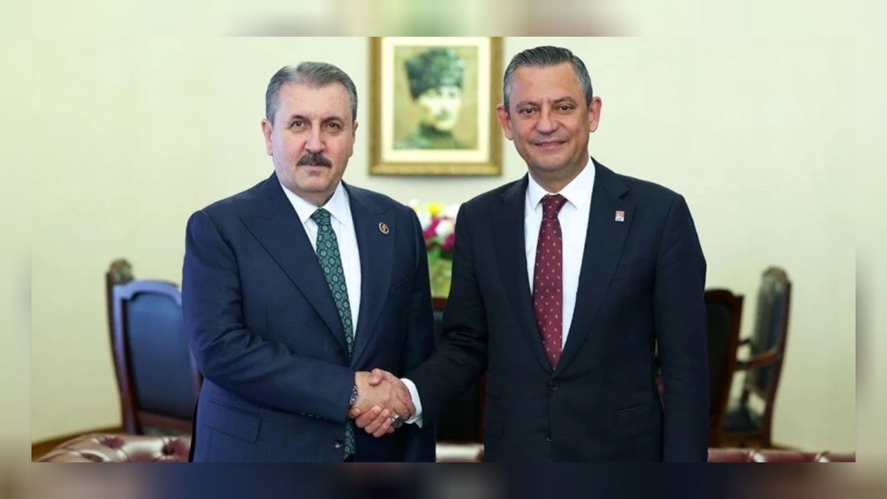 Görüşme sonrası Özgür Özel ile Mustafa Destici'den ortak açıklama! 