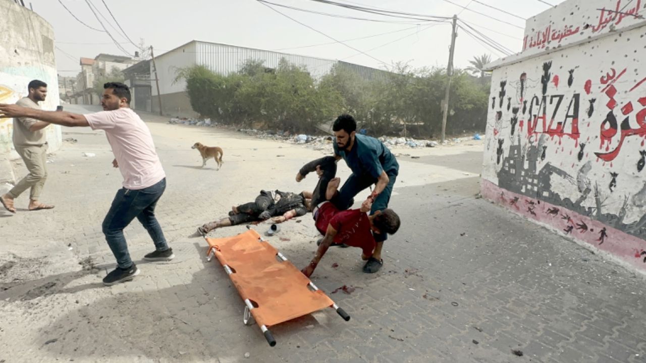 İsrail ordusu Refah'taki Kuveyt Hastanesi yakınında saldırı düzenledi! 