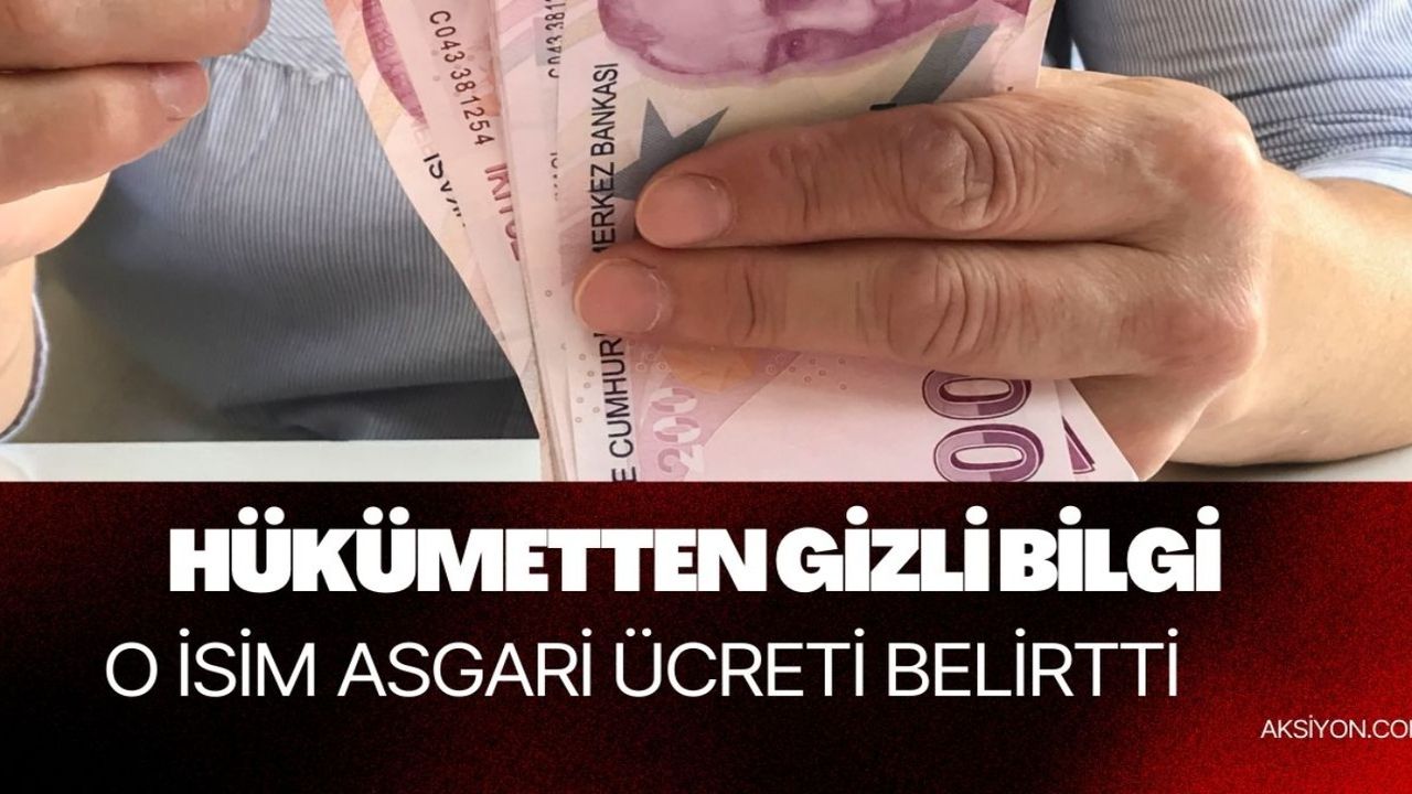 İşte belirlenen tarih: Hükümetten gizli bilgi: Asgari ücrete zam yolda