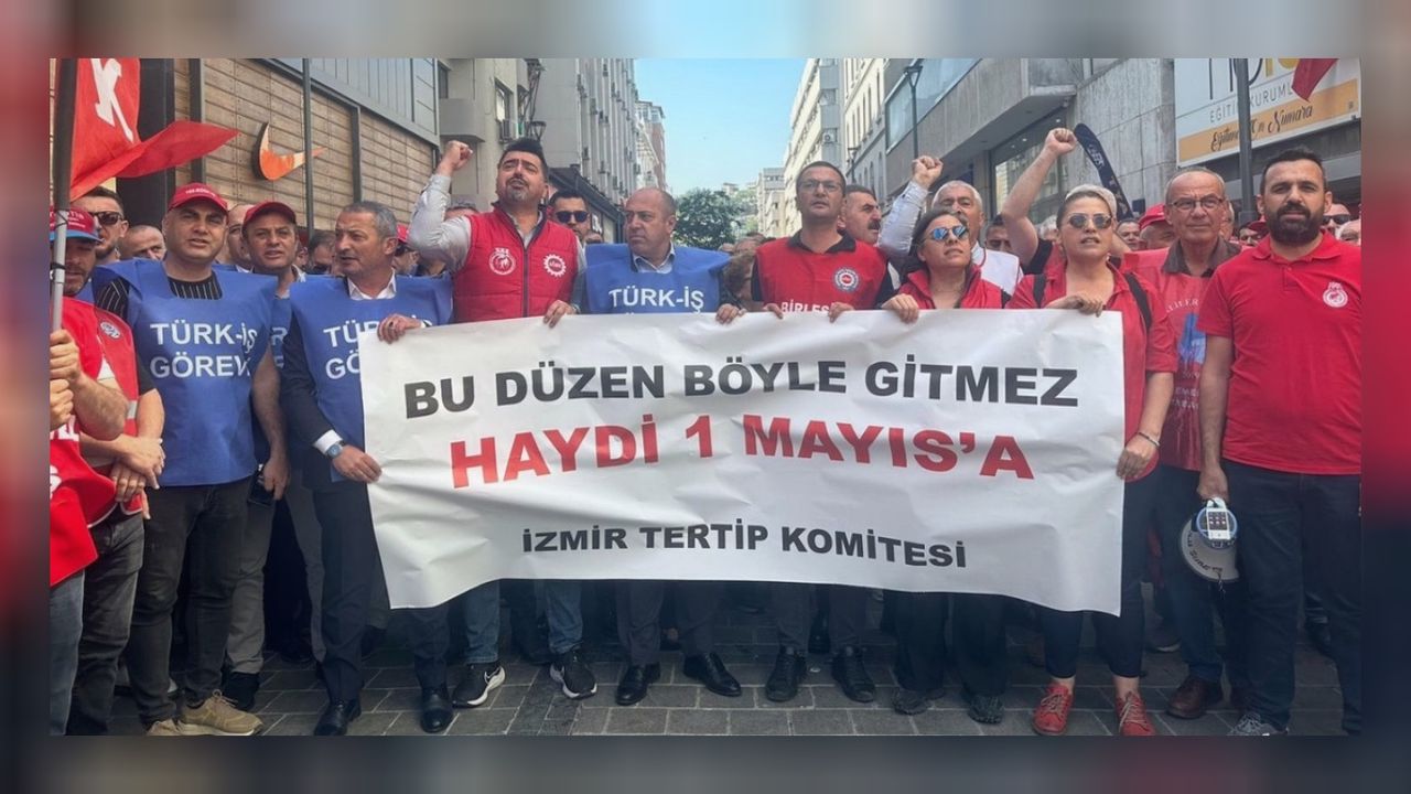 İzmir'de 1 Mayıs halay ve şarkılarla kutlandı! Tek bir müdahale dahi olmadı! 