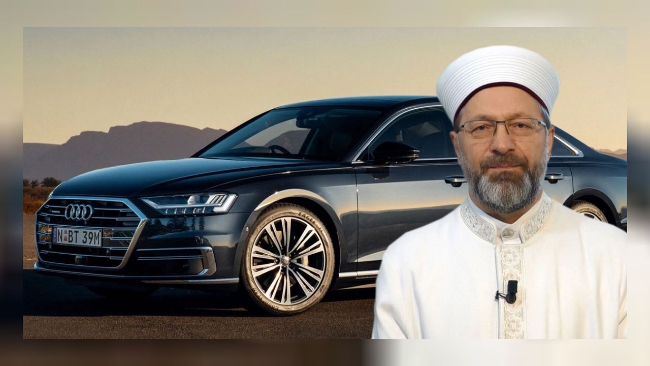 Makamı için Audi A8 kiralatan Ali Erbaş yoğun eleştirildi: O parayla Arapça kursuna gitsin! 