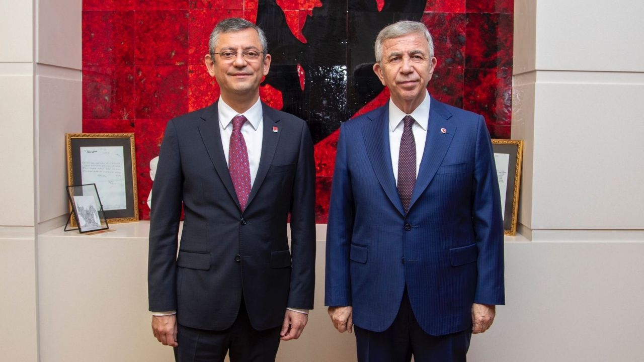 Özgür Özel Ankara'da Yavaş'la birlikte 'Söz Onda' programına katıldı! 