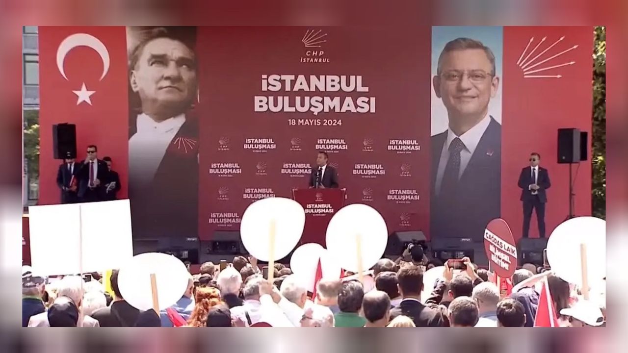 Özgür Özel Saraçhane'den Erdoğan'a seslendi: Hani mülakat kaldırılacaktı?