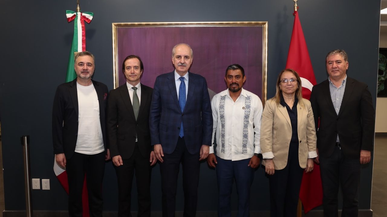 TBMM Başkanı Numan Kurtulmuş Meksika'da 