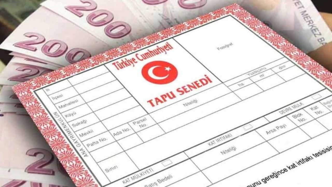 Üzerine tapu olanlar dikkat! Bu belgeyi almak için 15 gününüz var