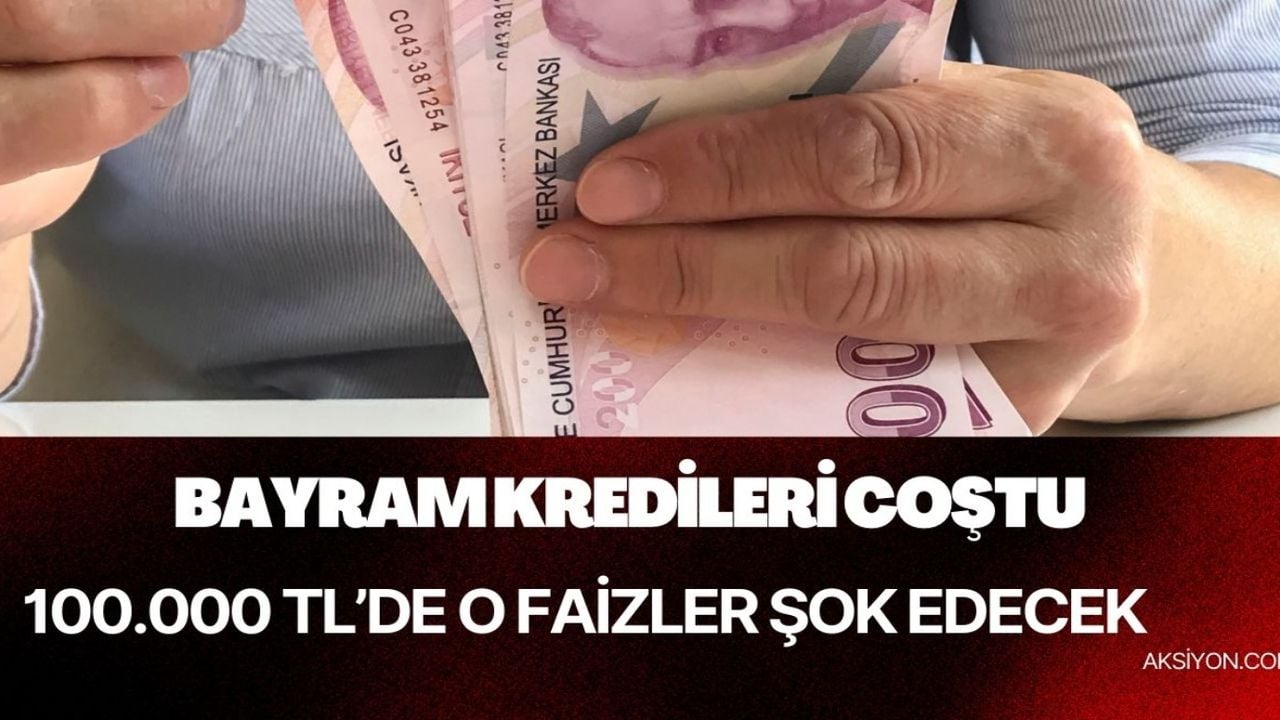 4 bankadan bayram kredisi! 100.000 TL’de cepler adeta şenleniyor 