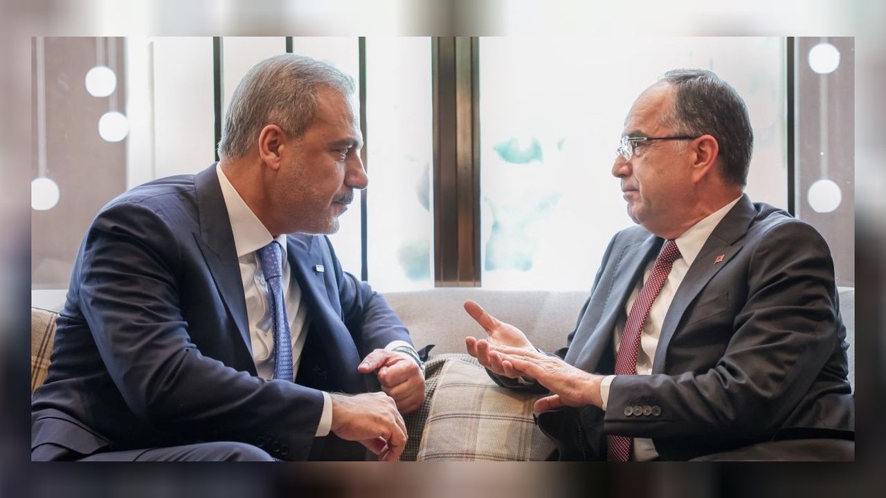 Dışişleri Bakanı Hakan Fidan Arnavutluk Cumhurbaşkanı ile bir araya geldi! 