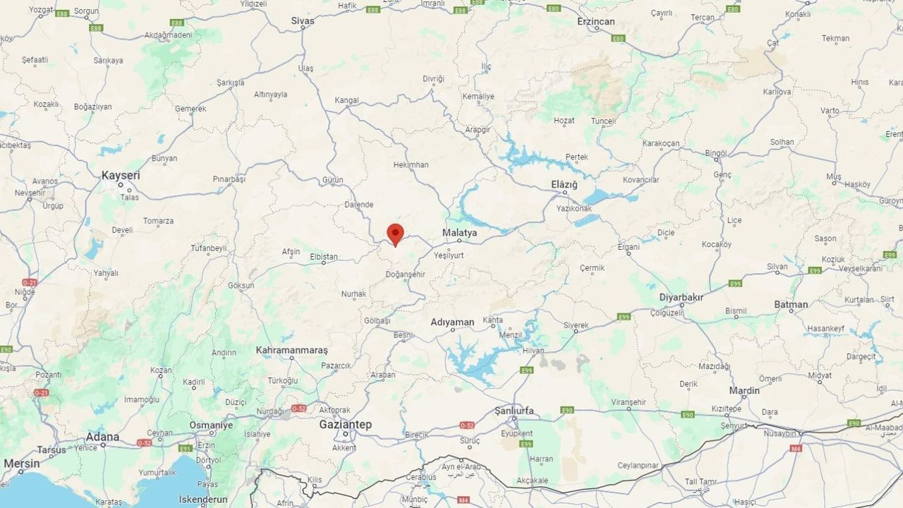 Malatya'nın Akçadağ ilçesinde 3,9 şiddetinde deprem!