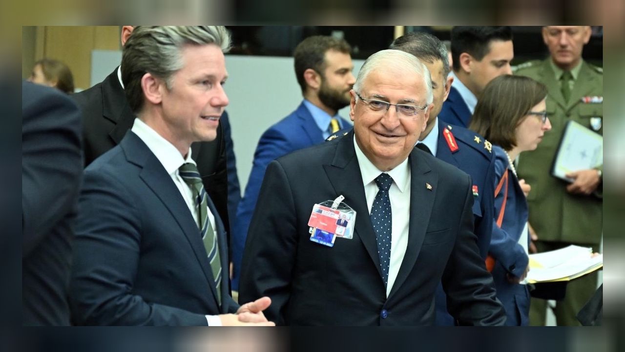 Milli Savunma Bakanı Güler NATO karargahında Litvanyalı mevkidaşı ile görüştü! 