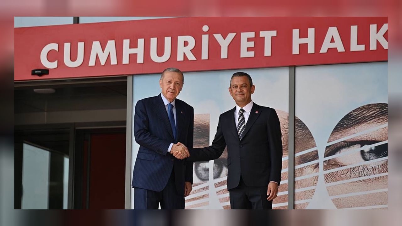 Özel ile Erdoğan'ın görüşmesi sona erdi! Cumhuriyet Halk Partisi ilk bilgilendirmeyi yapacak 