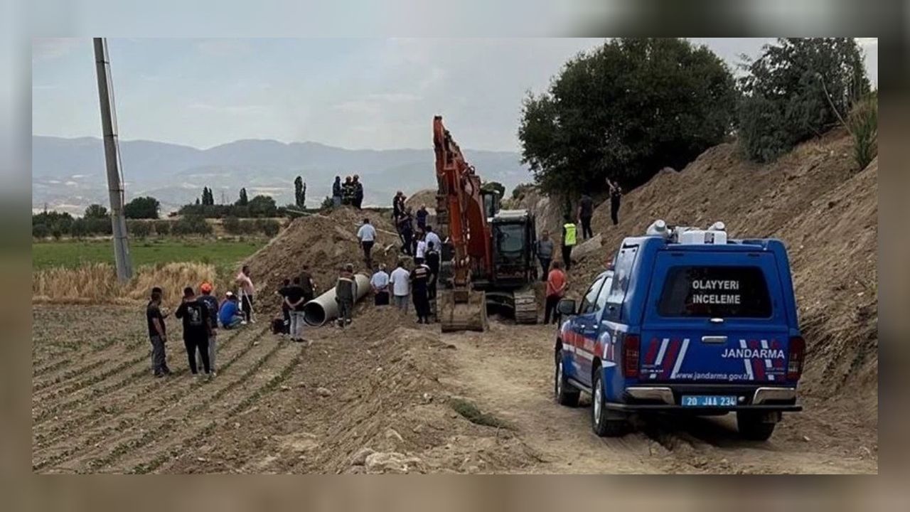 Son dakika! Denizli'de toprak kayması sonucu 1 ölü 1 yaralı 