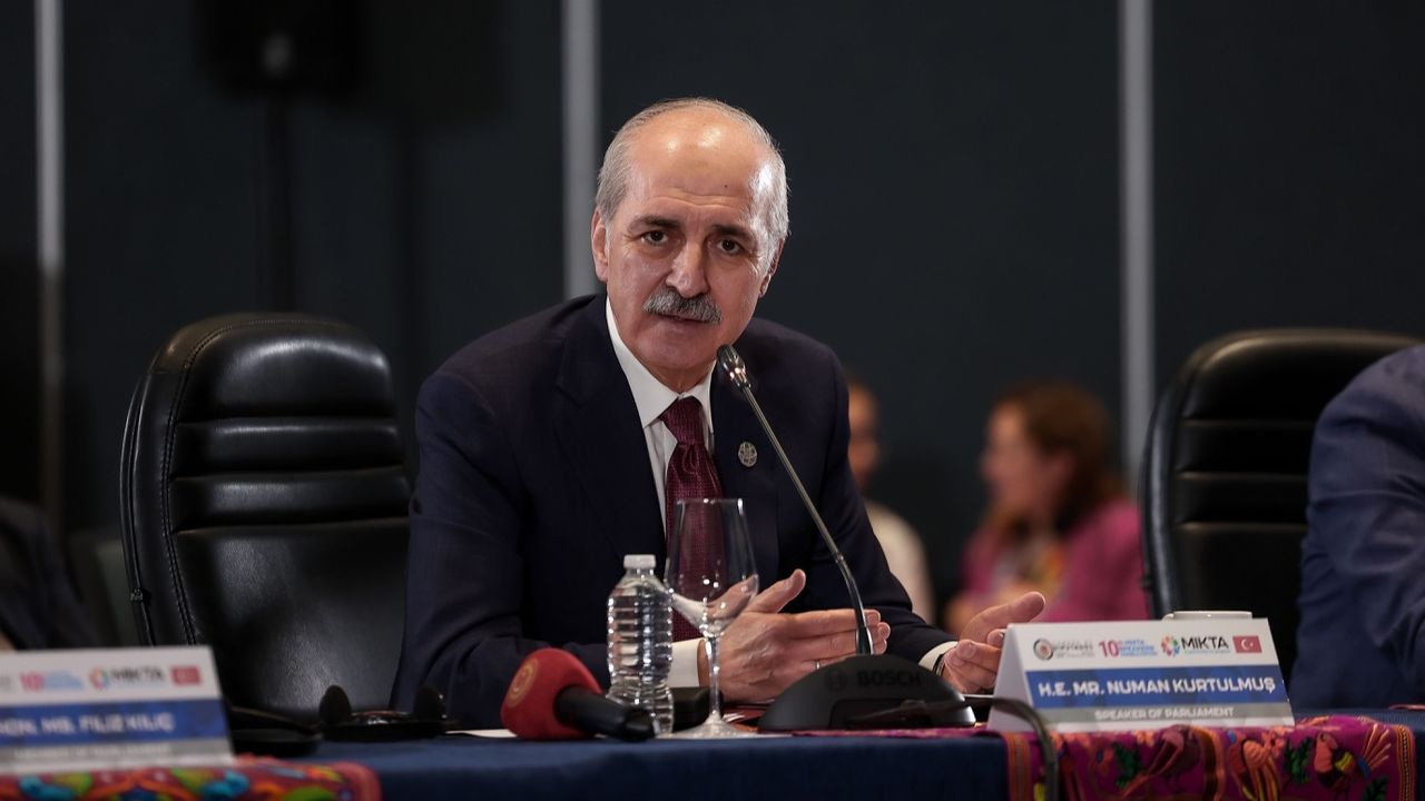 TBMM Başkanı Kurtulmuş Fatih Erbakan’ı kabul etti