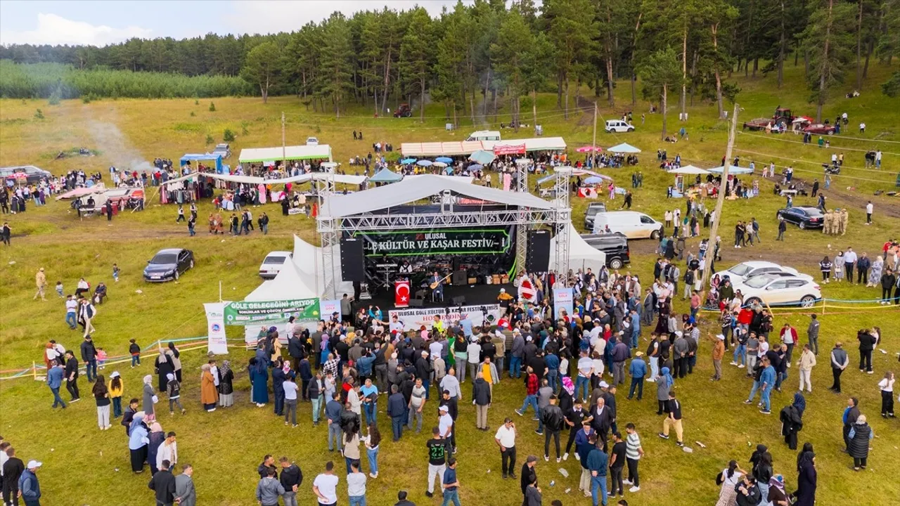 23. Ulusal Göle Kültür ve Kaşar Festivali Coşkuyla Başladı