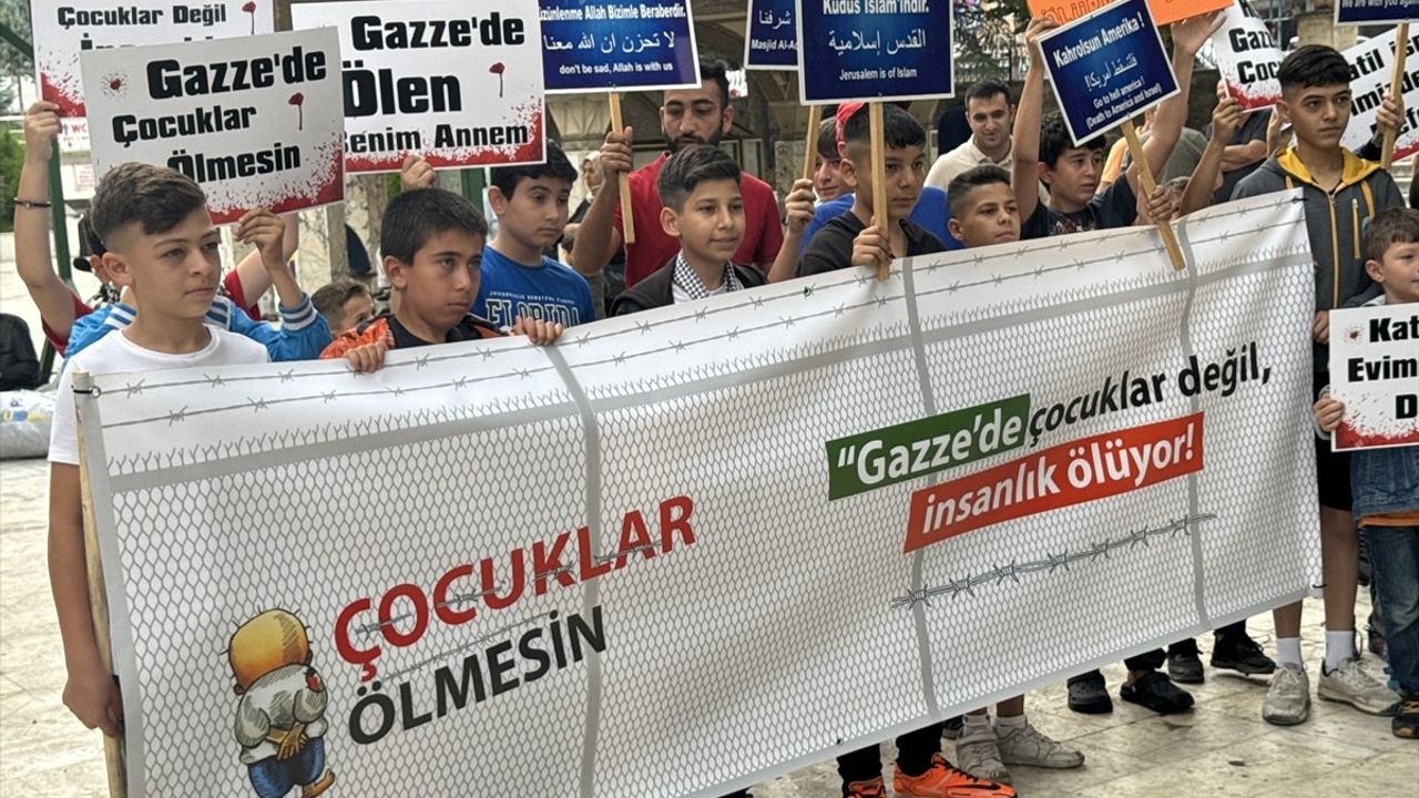 Afyonkarahisar'da Gazze İçin Protesto