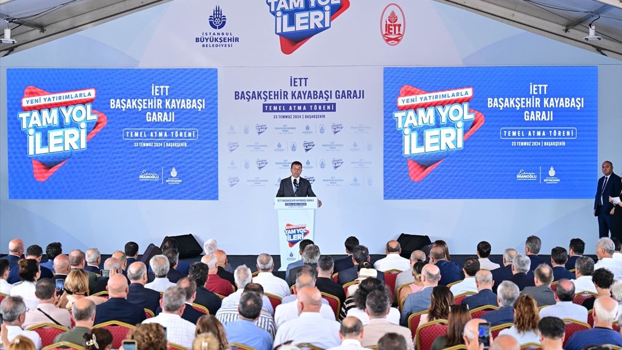 Başakşehir Kayabaşı Garajı Temeli Atıldı