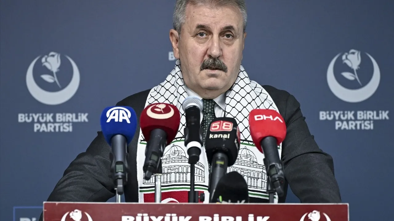 BBP Genel Başkanı Destici'den İsmail Heniyye'ye Suikast Tepkisi