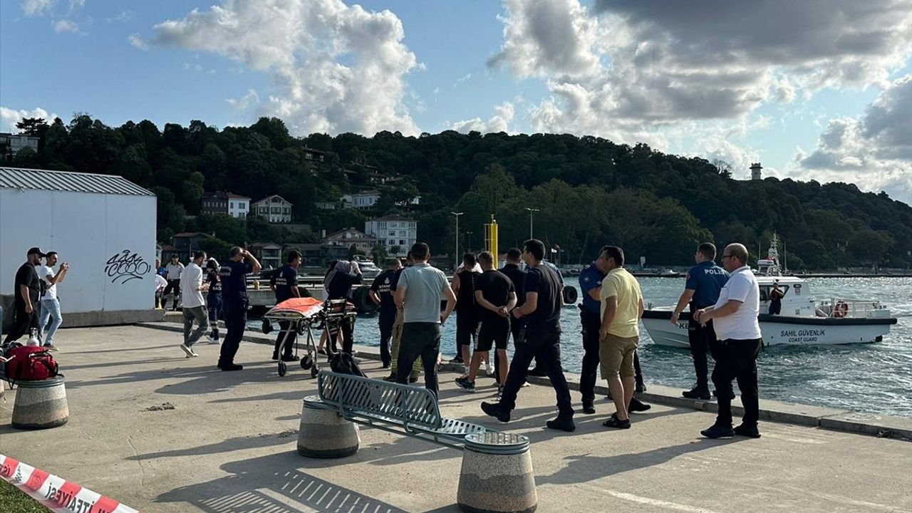 Beykoz'da Denizde Boğulan Güney Koreli Genç