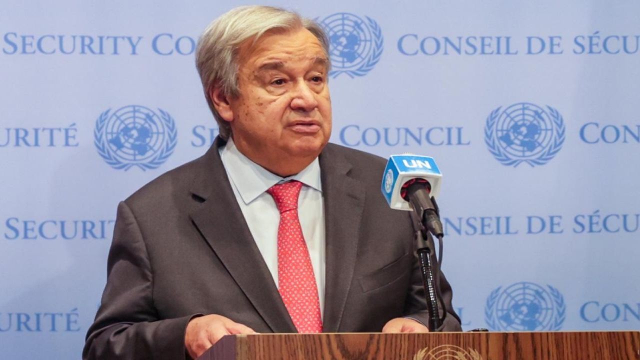 BM Genel Sekreteri Guterres'ten çarpıcı açıklama! "Gazze'de her yer potansiyel ölüm bölgesi"