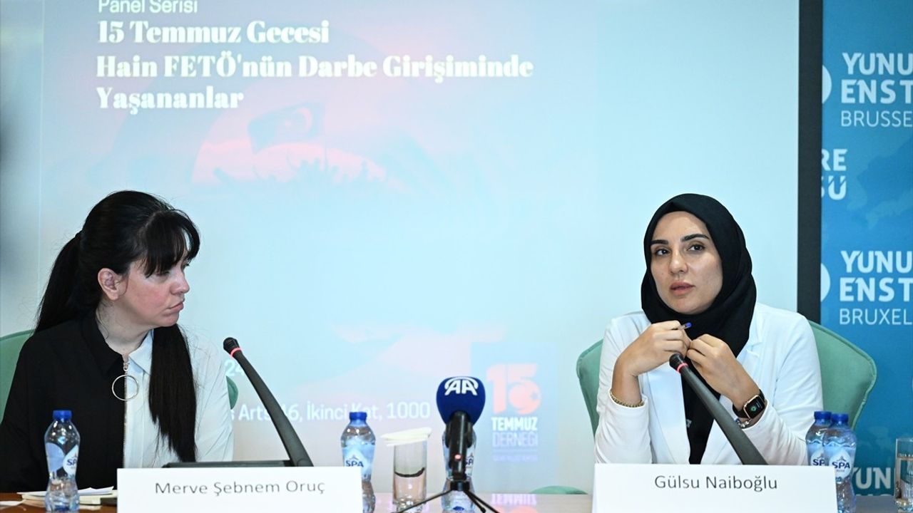 Brüksel'de 15 Temmuz' Paneli: Direnişin Anısına