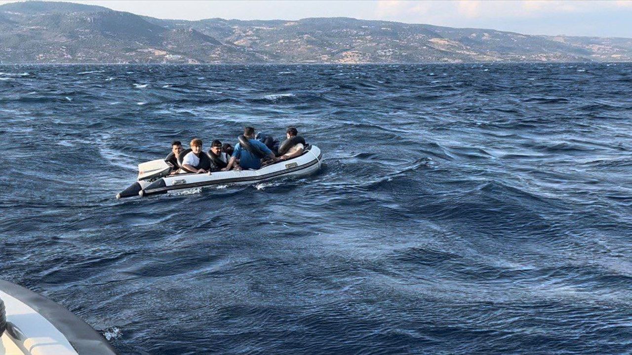 Çanakkale'de Düzensiz Göçmenlere Yönelik Operasyon