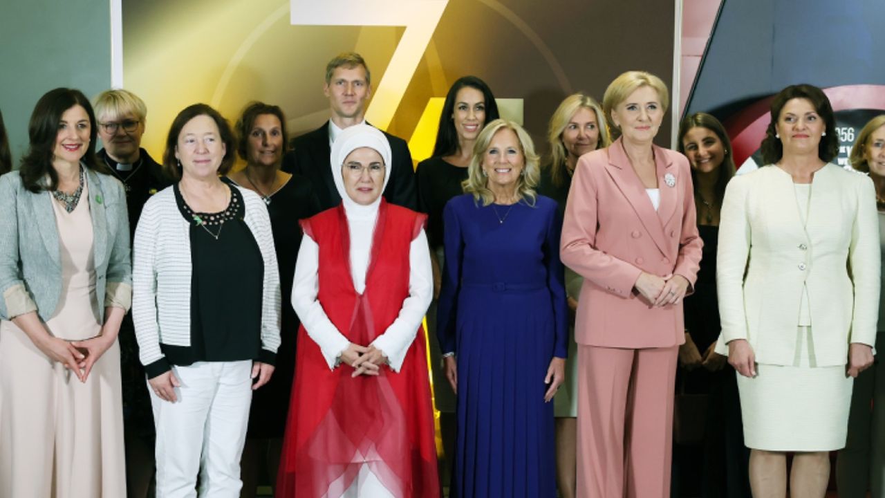 Emine Erdoğan Jill Biden'ın ev sahipliğinde olan etkinliğe katıldı! 